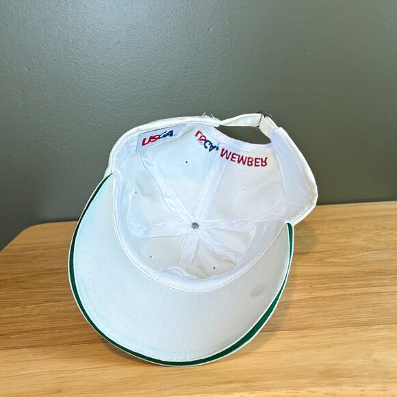 2017 U.S. Open Erin Hills USGA Golf White Strapback Hat - Picture 7 of 13